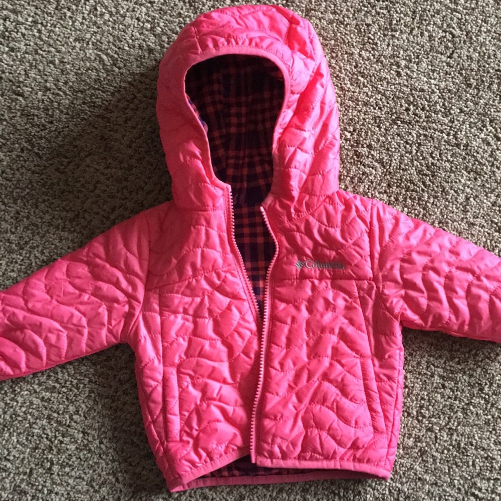 Infant reversible Columbia coat